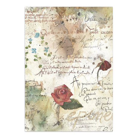 Stamperia Flowers and Poems Junk Journal A5 Focus Points - SBJKS10