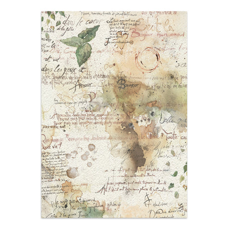 Stamperia Flowers and Poems Junk Journal A5 Focus Points - SBJKS10