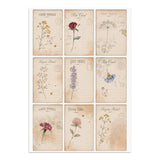 Stamperia Flowers and Poems Junk Journal A5 Focus Points - SBJKS10