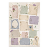 Stamperia Flowers and Poems Junk Journal A5 Focus Points - SBJKS10