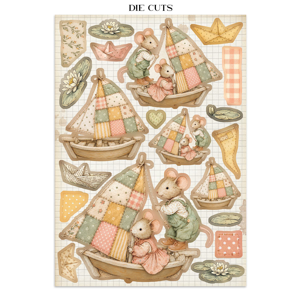 Stamperia Cozy Family Junk Journal A5 Focus Points - SBJKS11