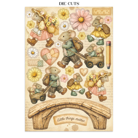 Stamperia Cozy Family Junk Journal A5 Focus Points - SBJKS11