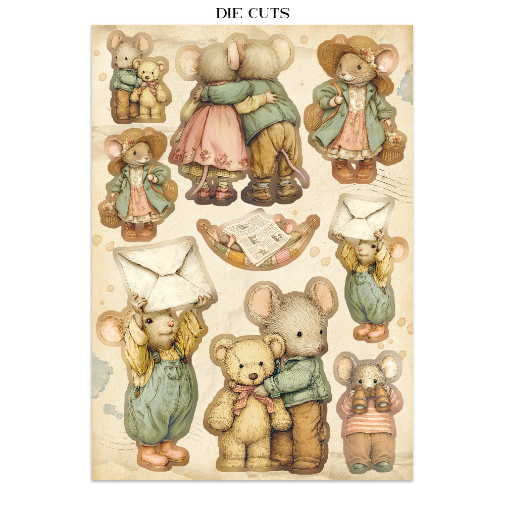 Stamperia Cozy Family Junk Journal A5 Focus Points - SBJKS11