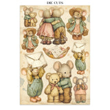 Stamperia Cozy Family Junk Journal A5 Focus Points - SBJKS11