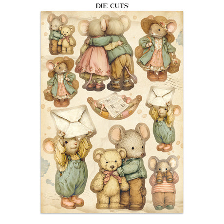 Stamperia Cozy Family Junk Journal A5 Focus Points - SBJKS11