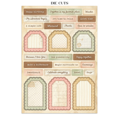 Stamperia Cozy Family Junk Journal A5 Focus Points - SBJKS11