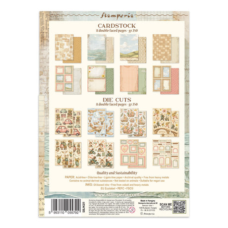 Stamperia Cozy Family Junk Journal A5 Focus Points - SBJKS11