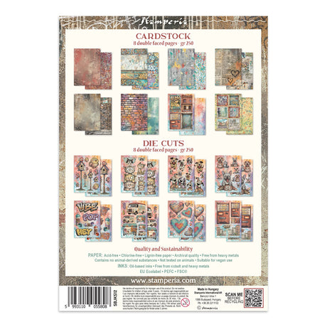 Stamperia Furry Friends 2 Junk Journal A5 Focus Points by Antonis Tzanidakis - SBJKS12