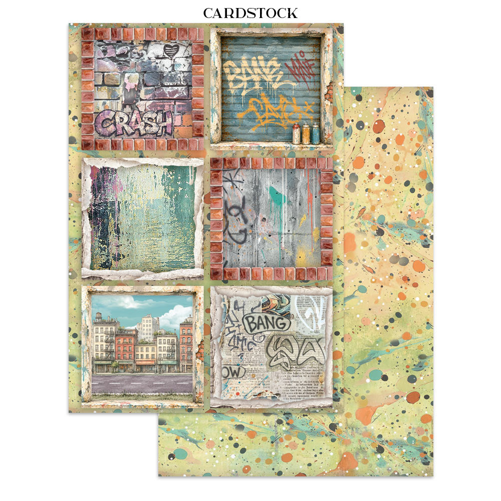 Stamperia Furry Friends 2 Junk Journal A5 Focus Points by Antonis Tzanidakis - SBJKS12