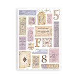 Stamperia Quiet Days A5 Washi Pad (8pcs) (SBW26)