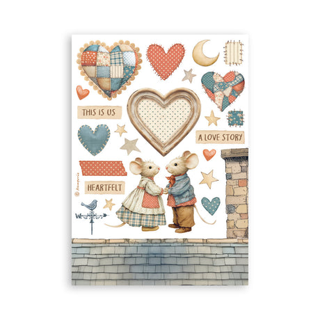 Stamperia Family A5 Washi Pad (SBW28)