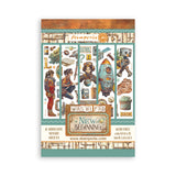 Stamperia A New Beginning A5 Washi Pad 8pcs (SBW31)