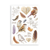 Stamperia All Around A5 Washi Pad (8pcs) (SBW33)