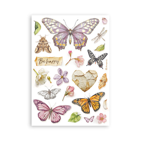 Stamperia All Around A5 Washi Pad (8pcs) (SBW33)