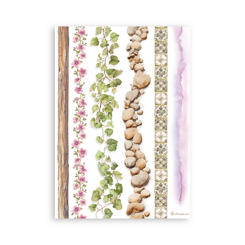 Stamperia All Around A5 Washi Pad (8pcs) (SBW33)