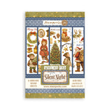 Stamperia Silent Night A5 Washi Pad, 8 Pieces - SBW35