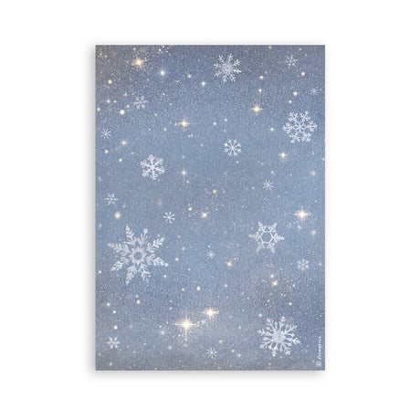 Stamperia Silent Night A5 Washi Pad, 8 Pieces - SBW35