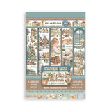 Stamperia White Christmas A5 Washi Pad, 8 Pieces by Cristina Radovan - SBW36