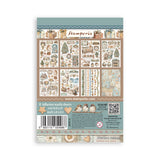 Stamperia White Christmas A5 Washi Pad, 8 Pieces by Cristina Radovan - SBW36