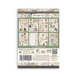 Stamperia Flowers and Poems A5 Washi Pad (8pcs) - SBW37