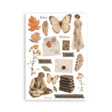Stamperia Flowers and Poems A5 Washi Pad (8pcs) - SBW37