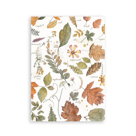 Stamperia Flowers and Poems A5 Washi Pad (8pcs) - SBW37