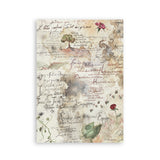 Stamperia Flowers and Poems A5 Washi Pad (8pcs) - SBW37