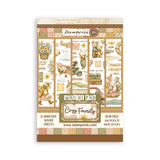 Stamperia Cozy Family A5 Washi Pad (8pcs) - SBW38