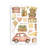 Stamperia Cozy Family A5 Washi Pad (8pcs) - SBW38