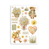 Stamperia Cozy Family A5 Washi Pad (8pcs) - SBW38