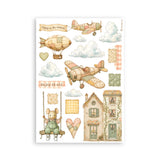 Stamperia Cozy Family A5 Washi Pad (8pcs) - SBW38