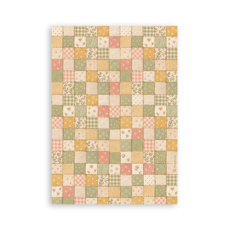 Stamperia Cozy Family A5 Washi Pad (8pcs) - SBW38