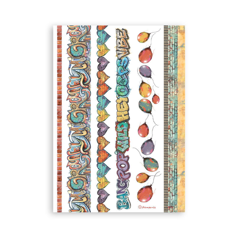 Stamperia Furry Friends 2 Washi Pad A5 (8 Sheets) - SBW39