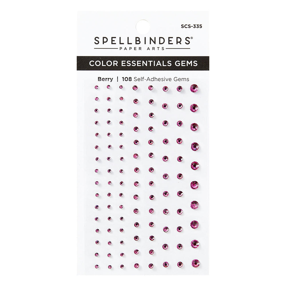 Spellbinders Berry Color Essentials Gems - SCS-335