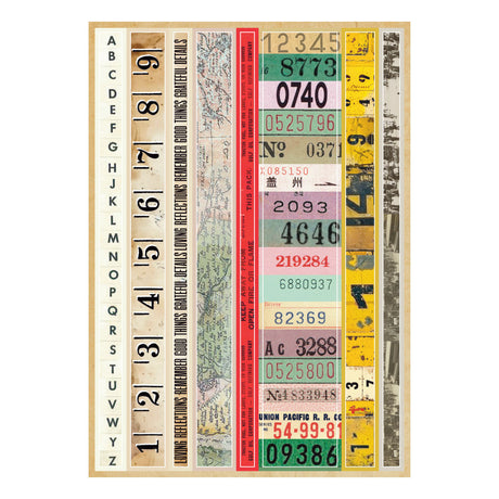 Spellbinders Book 10 Borders & Labels Stickers by Esther Glas - SCSE-039