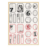 Spellbinders Book 10 Borders & Labels Stickers by Esther Glas - SCSE-039