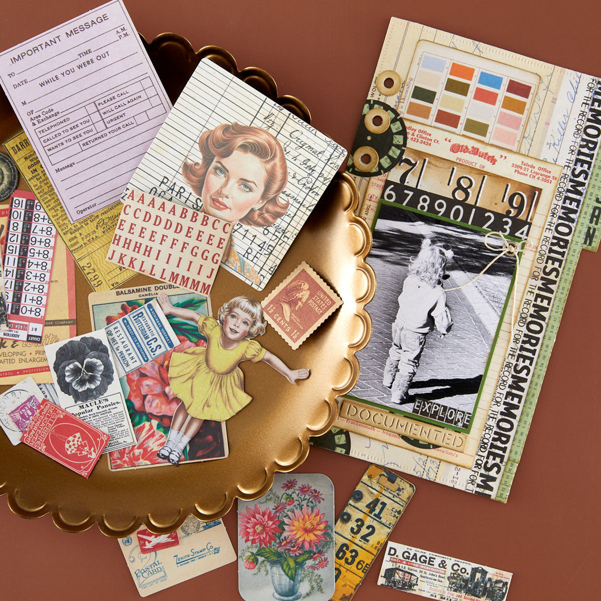Spellbinders Book 10 Cardstock Die Cuts by Esther Glas - SCSE-054