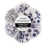 Spellbinders Wiggle Eyes Variety Pack - SCSE-058