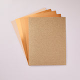 Spellbinders Rose Gold Assortment Treasured Cardstock 8 1/2" x 11 -15 Pack