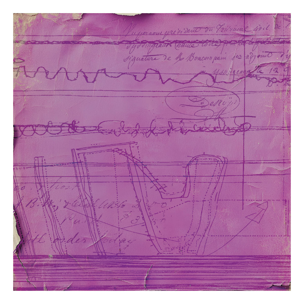 Spellbinders Beautifully Imperfect 6 x 6" Printed Paper from the Beautifully Imperfect Collection