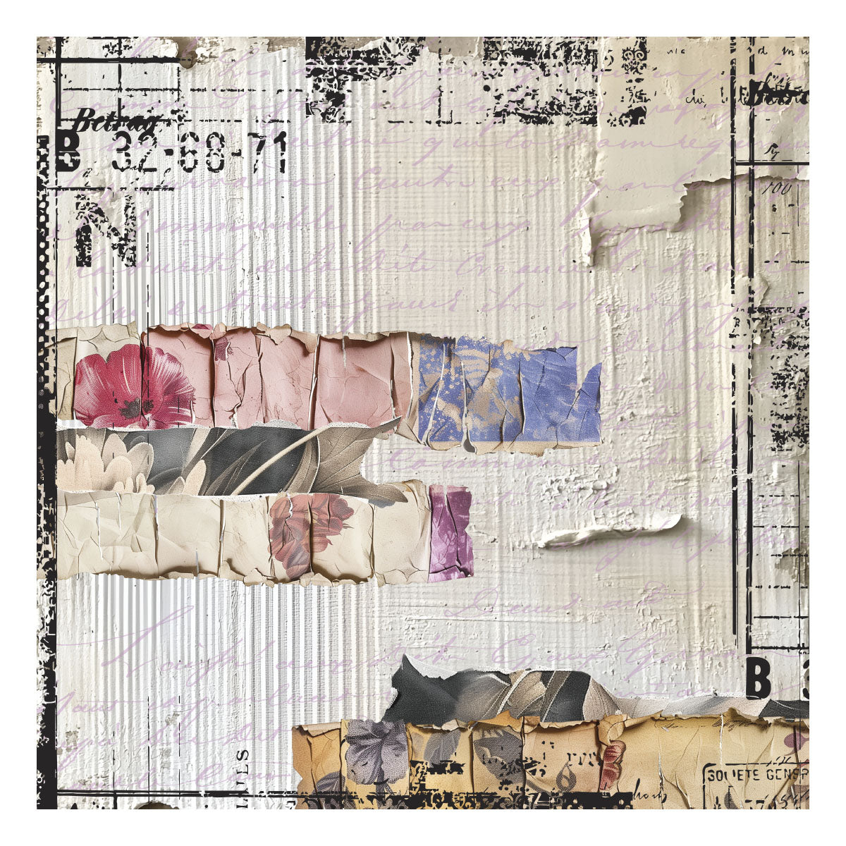 Spellbinders Beautifully Imperfect 6 x 6" Printed Paper from the Beautifully Imperfect Collection