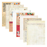 Spellbinders Reminiscence Book 10 Patterned Cardstock by Esther Glas - SCSP-037