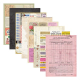 Spellbinders Reminiscence Book 10 Patterned Cardstock by Esther Glas - SCSP-037