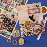 Spellbinders Little Works of Art Rub-On Sheets from the Clear Seal Maker Tool Collection