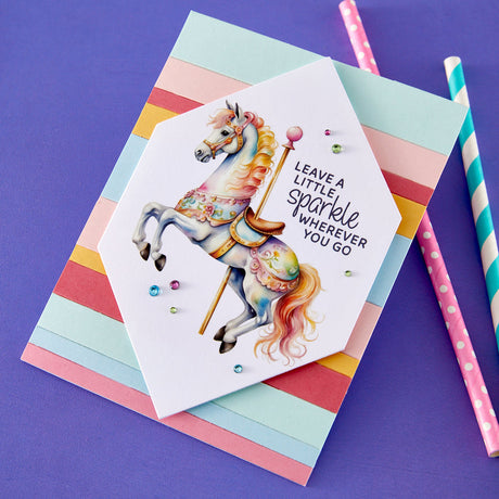 Spellbinders Happiest Day Rub-On Sheets