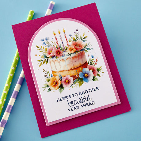 Spellbinders Birthday Cheers Rub-Ons