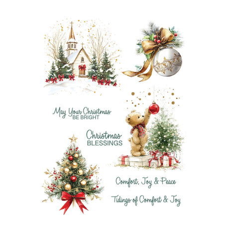 Spellbinders Joyful Season Rub-Ons