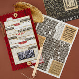 Spellbinders Noted Details Rub-Ons by Esther Glas - SCSR-016