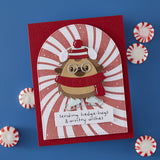 Spellbinders Hedge-Hugs Clear Stamp & Die Set from the Merry Mischief Collection