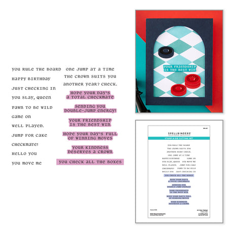 Spellbinders Checkmate I Want It All! Bundle